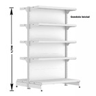 Gondola Centro 170 Fit Ate 7 Metros 2 Ponta Branco 80b Sp Eti