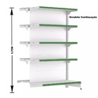 Gondola Centro 170 Fit Ate 8 Metros 1 Ponta Branco 85b Pe Ver