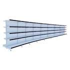 Gondola Centro 170 Fit Ate 8 Metros Branco 80 Bandeja Pe Preto