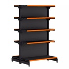 Gondola Centro 170 Fit Inicial Preto 10 Bandeja Pe Laranja