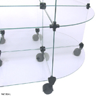 Gôndola Modulado Em Vidro - 1,20 X 1,30 X 0,60