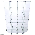 Gôndola Modulado Em Vidro - 1,20 X 1,60 X 0,60