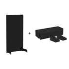 Gondola Parede 170 Amapa Flex Inicial Preto 7 Band Spetiqueta