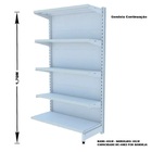 Gondola Parede 170 Amapa Flex Kit 2 Metros Branco Spe - Amapá