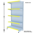 Gondola Parede 170 Amapa Flex Kit 9 Metros Branco Am - Amapá