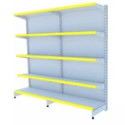 Gondola Parede 170 Fit Ate 2 Metros Branco 10 Bandeja Pe Amar