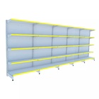 Gondola Parede 170 Fit Ate 5 Metros Branco 25 Bandeja Pe Amar