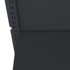 Gondola Parede 170 Fit Inicial Preto 5 Bandeja Pe Verde