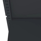 Gondola Parede 170 Fit Inicial Preto 5 Bandeja Pe Verde