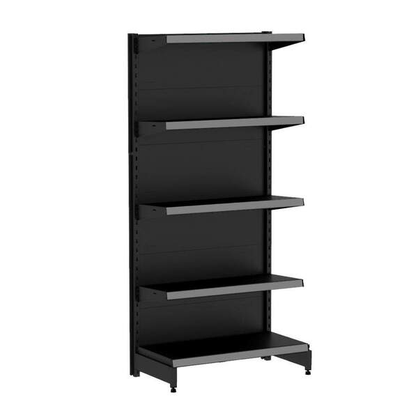 Gondola Parede 196 Amapa Flex 60 Inicial Preto Fx Cinza - Ama