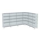 Gondola Parede 196 Amapa Flex 60 Kit 5m 1 Canto Branco Fx Ci