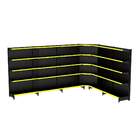 Gondola Parede 196 Amapa Flex 60 Kit 5m 1 Canto Preto Fx Ama