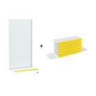 Gondola Parede 196 Amapa Flex Continua Branco 7 Band Pe Amare