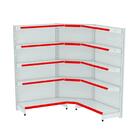 Gondola Parede 196 Amapa Flex Kit 2 Metros 1 Canto Branco Pe