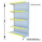 Gondola Parede 196 Amapa Flex Kit 3 Metros Branco - Amapá