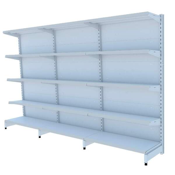 Gondola Parede 196 Amapa Flex Kit 3 Metros Branco Spe - Amapá