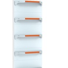 Gondola Parede 202 Amapa Fit Kit 4 Metros 1 Canto Porta Etiqu