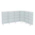 Gondola Parede 202 Amapa Fit Kit 5 Metros 1 Canto Amapá