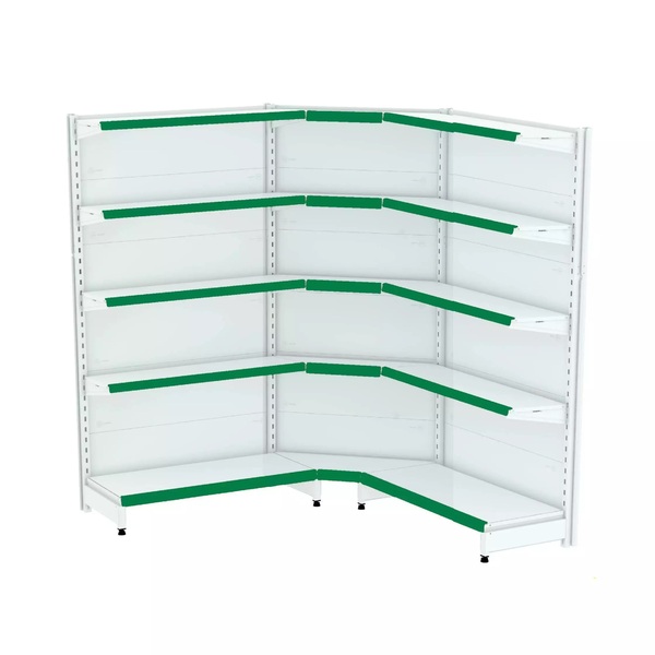 Gondola Parede 202 Fit Ate 2 Metros 1 Canto Branco 15b Pe Ver