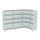 Gondola Parede 202 Fit Ate 3 Metros 1 Canto Branco 20b Pe Cin