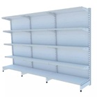 Gondola Parede 202 Fit Ate 3 Metros Branco 15 Bandeja Sp Etiq