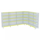 Gondola Parede 202 Fit Ate 5 Metros 1 Canto Branco 30b Pe Ama