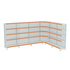 Gondola Parede 202 Fit Ate 5 Metros 1 Canto Branco 30b Pe Lar