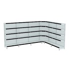 Gondola Parede 202 Fit Ate 5 Metros 1 Canto Branco 30b Pe Pre