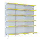 Gondola Parede 202 Fit Farmacia Ate 3 Metros Branco Pe Amarelo