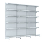 Gondola Parede 202 Fit Farmacia Ate 3 Metros Branco Spe