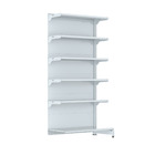 Gondola Parede 202 Fit Farmacia Ate 3 Metros Branco Spe