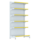 Gondola Parede 202 Fit Farmacia Ate 4 Metros Branco Pe Amarelo