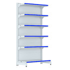 Gondola Parede 202 Fit Farmacia Ate 4 Metros Branco Pe Azul