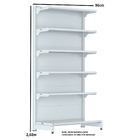 Gondola Parede 202 Fit Farmacia Inicial 6 Bd Branco Spe