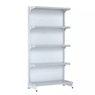 Gondola Parede 202 Fit Inicial Branco 5 Bandeja Sp Etiqueta