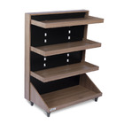 Gondola Ponta 120 Madeirado 04 Bandejas