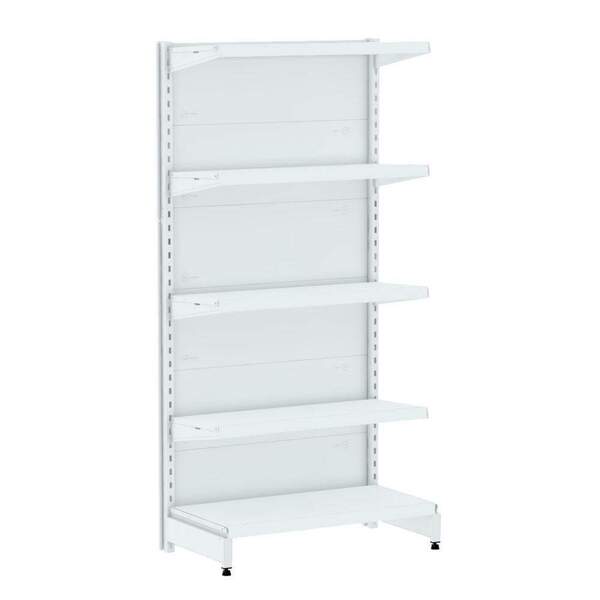 Gondola Ponta 170 Amapa Flex Branco 5 Bandejas Spe - Amapá