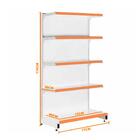 Gôndola Prateleira Para Supermercado 5 Níveis 40x30 New Plus