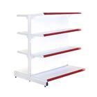 Gôndola Prateleira Supermercado 4 Níveis 40x30 New Plus 1,40m