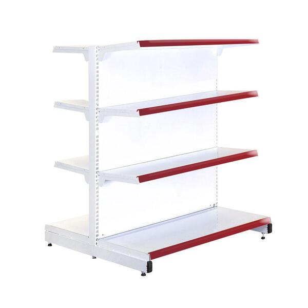 Gôndola Prateleira Supermercado 4 Níveis 40x30 New Plus 1,40m