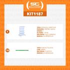 Gôndola Prateleira Supermercado 5 Níveis 40x30 New Plus 1,70