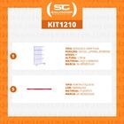 Gôndola Prateleira Supermercado 5 Níveis 40x30 New Plus 1,70m