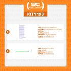 Gôndola Prateleira Supermercado 6 Níveis 40x30 New Plus 2,00m