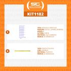 Gôndola Prateleira Supermercado 6 Níveis 40x30 New Plus 2,00m