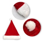 Gorro Papai Noel Veludo Vermelho 40 Cm Touca Natal