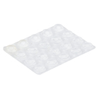 Gota de Silicone Anti-Impacto Adesivo Redondo Incolor 13mm 20 unidades