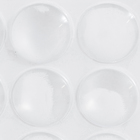Gota de Silicone Anti-Impacto Adesivo Redondo Incolor 19mm 12 unidades