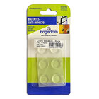 GOTA DE SILICONE TRANSPARENTE 19x4MM 6UN