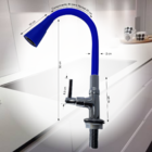 Gourmet - Azul - Bancada - Sem Filtro Del Metais