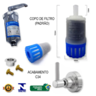 Gourmet - Cromado - Parede - Com Filtro